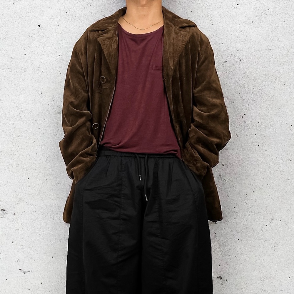 Vintage Kenzo Coat Brown Corduroy Jacket